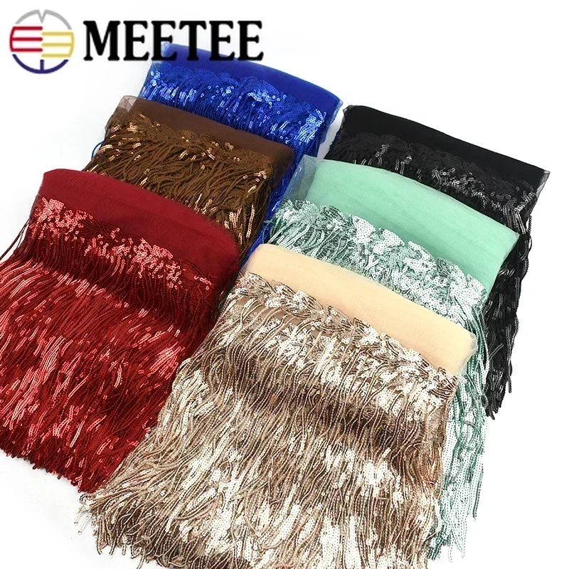 Fringe Ribbon Sewing - 2/5/10yard payet bordir rumbai renda memangkas