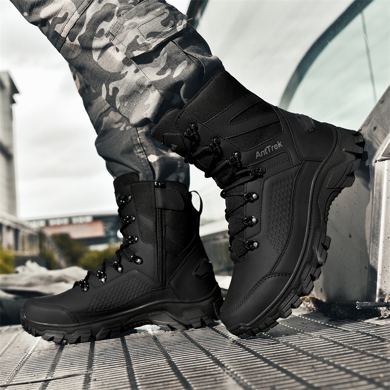 Sepatu Bot Taktis Baru 2025 Se - Guipure Lace Panel ulasan dan harga