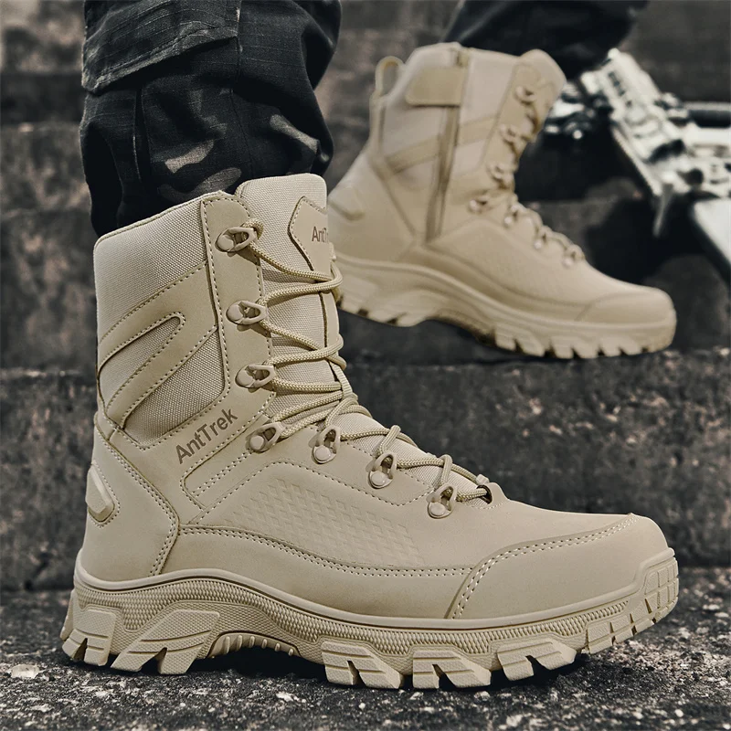 Sepatu Bot Taktis Baru 2025 Se - Guipure Lace Panel ulasan dan harga
