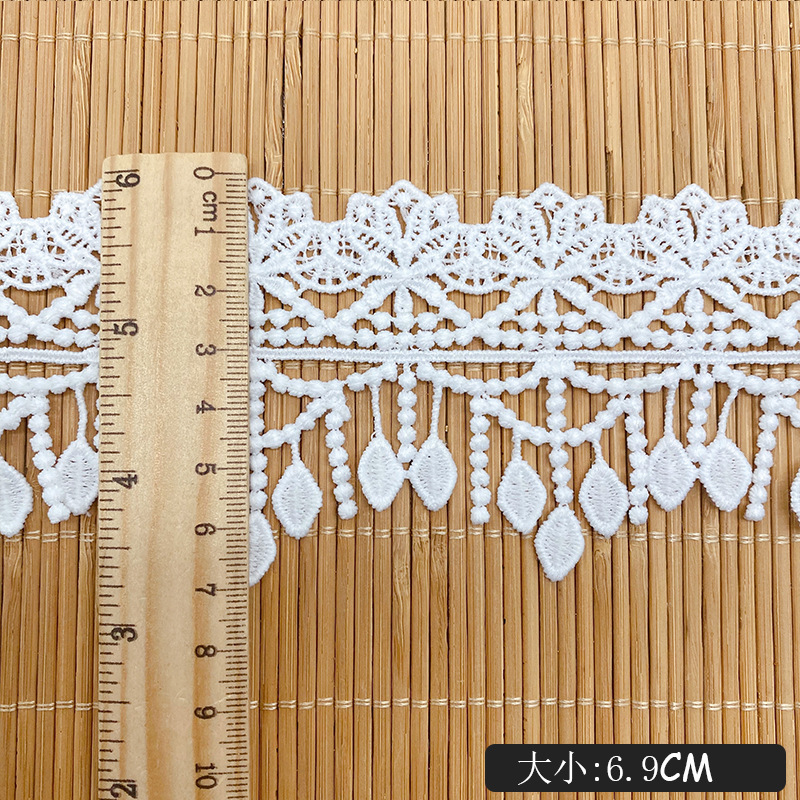 3Yar Bordir Bunga Berongga Rum - Lace Ribbon Trim ulasan dan harga