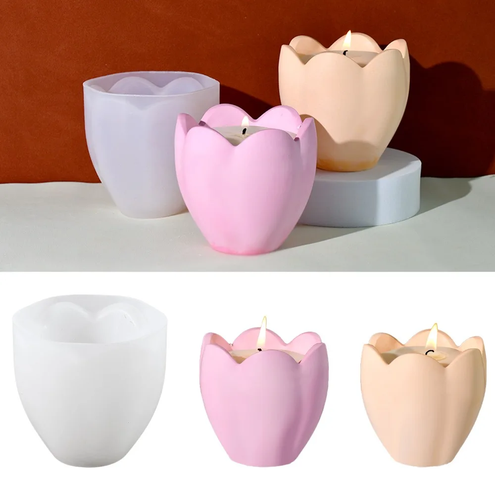 Pemegang Lilin Tulip silikon c - Craft Embellishment Storage ulasan dan harga