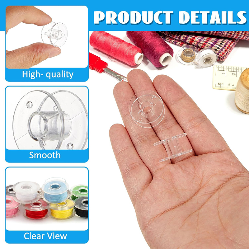 25 Buah Set Gelendong Benang B - Craft Embellishment Storage ulasan dan harga