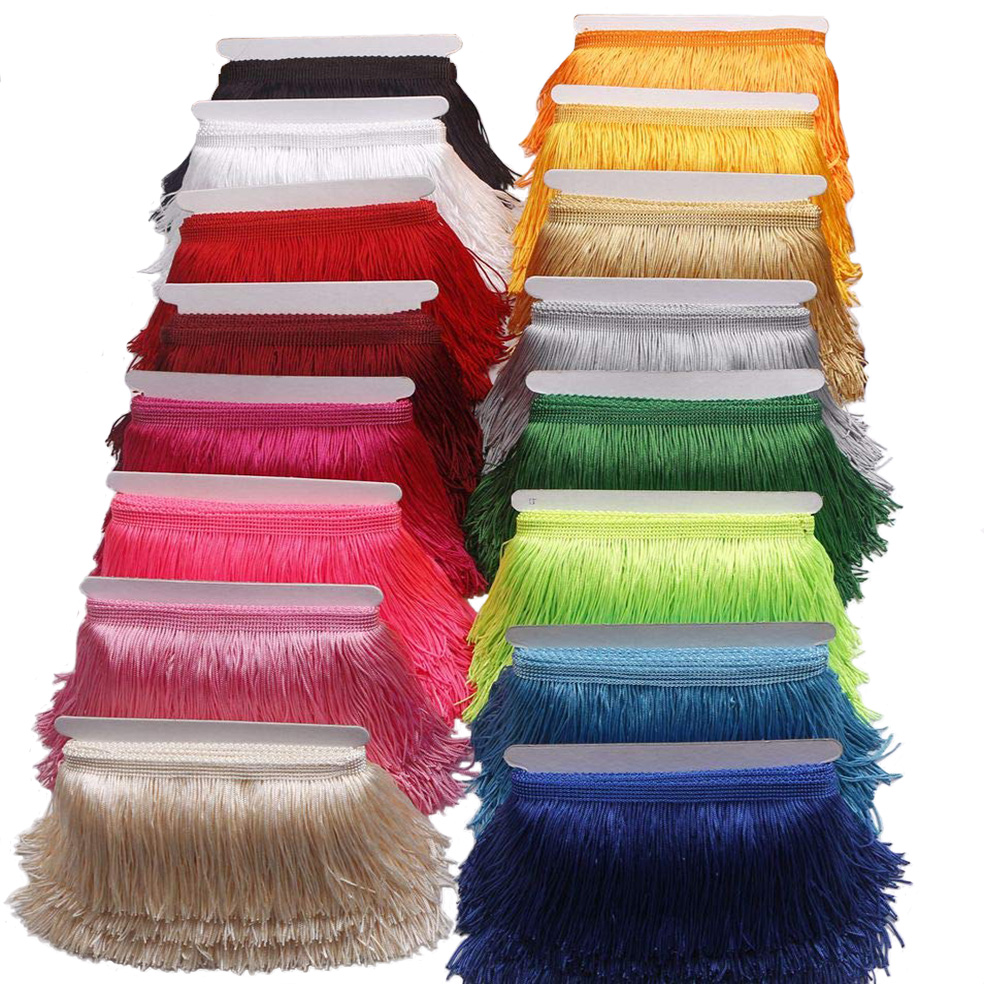 10 Yards 15Cm Panjang Rumbai H - Fringe Ribbon Sewing ulasan dan harga