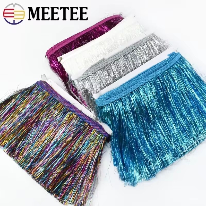 10/15/20cm Benang Logam Emas R - Fringe Ribbon Sewing ulasan dan harga