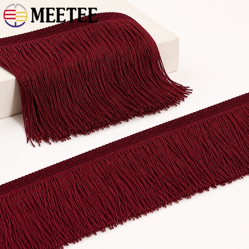 5/10 Yard 10-30Cm Pita Poliest - Fringe Ribbon Sewing ulasan dan harga