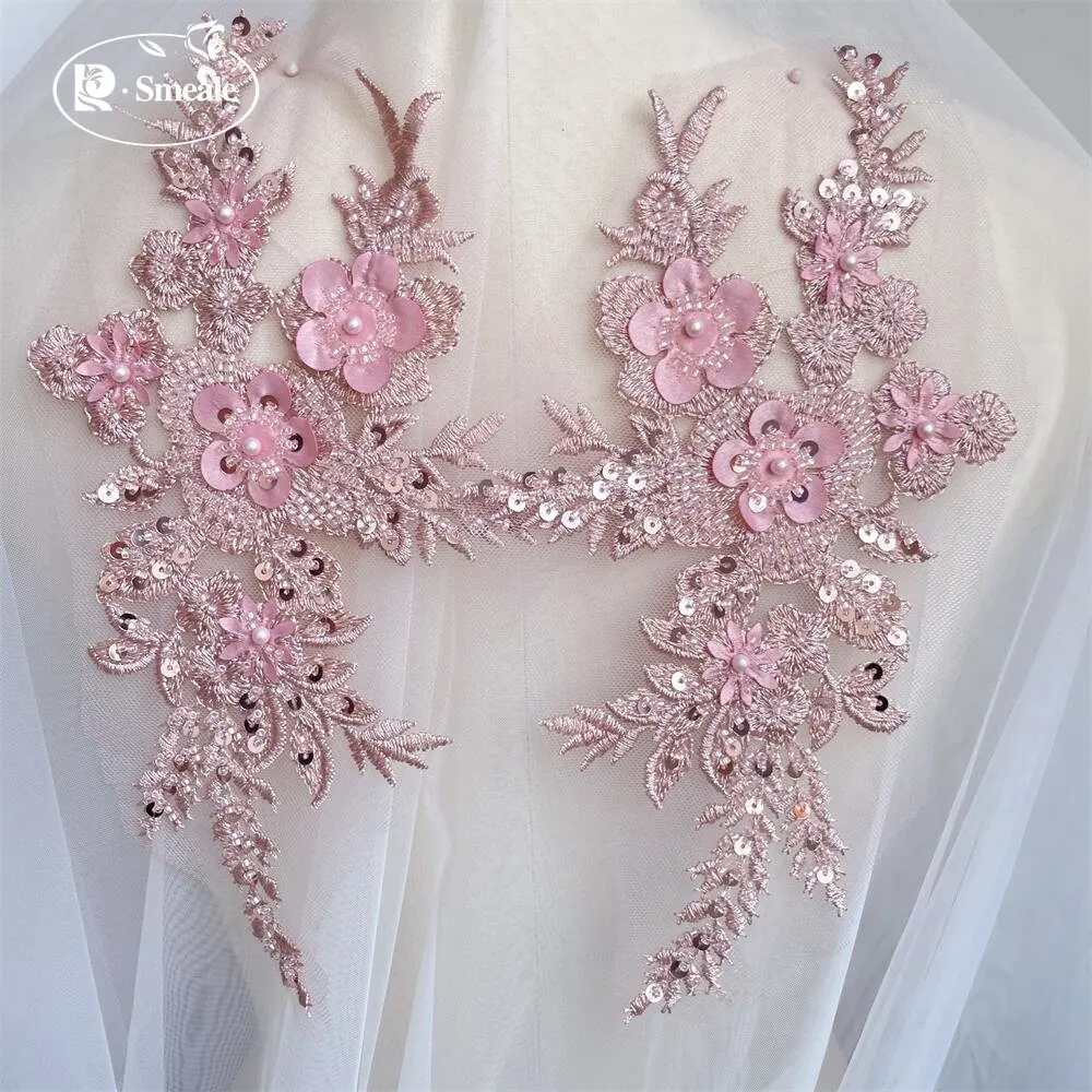 2PCS/1Pasang Baru 12 Warna Pay - Applique Patch Flower ulasan dan harga
