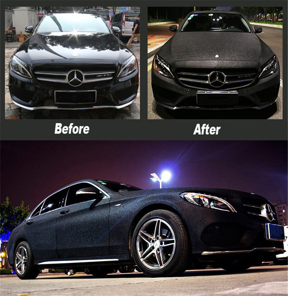 Film Vinyl Wrap Sandy Glitter  - Glitter Vinyl Roll ulasan dan harga