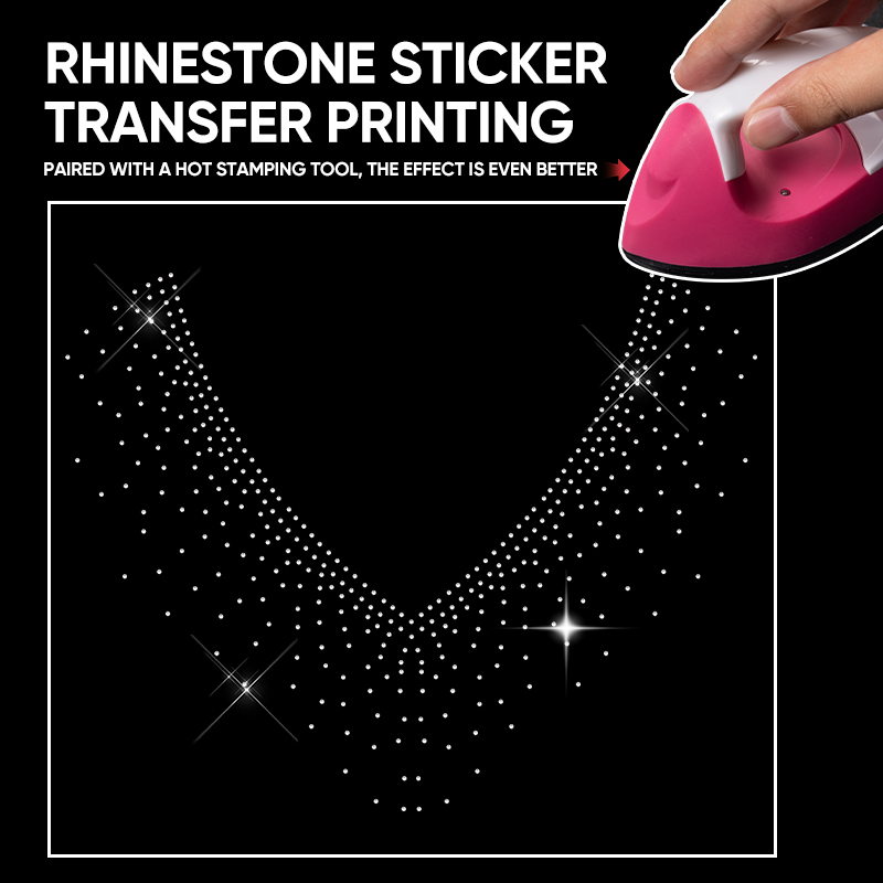 QIAO 1/2/4/6Pcs Stiker Transfe - Glitter Vinyl Roll ulasan dan harga