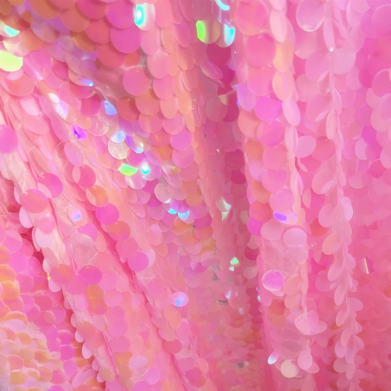 Kain payet kristal terenkripsi - Crystal Mesh Fabric ulasan dan harga