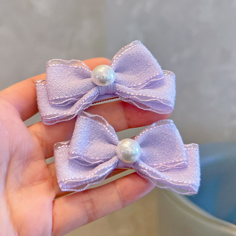 48 buah/lot klip rambut pita T - Lace Ribbon Trim ulasan dan harga