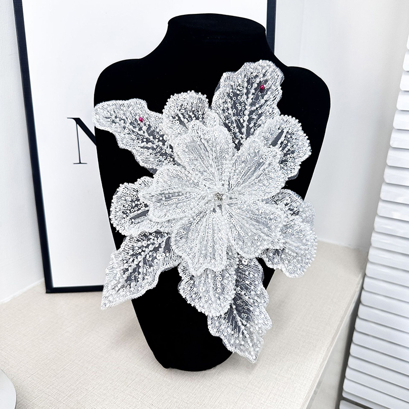 Aplikasi Bordir Bunga Berpayet - Applique Patch Flower ulasan dan harga